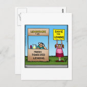 Grappig blijven in aanraking met Briefkaart (Voorkant / Achterkant)