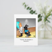 Grappig blijven in aanraking met Humor Briefkaart (Staand voorkant)