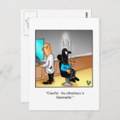 Grappig blijven in aanraking met Humor Briefkaart (Voorkant / Achterkant)