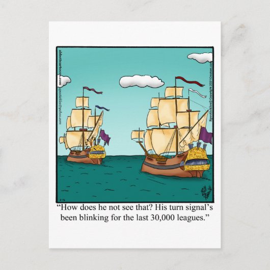 Grappig blijven in aanraking met Humor Briefkaart (Voorkant)