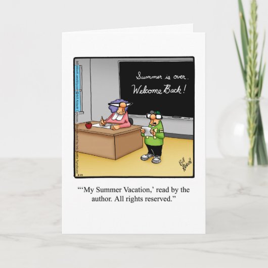 Grappig blijven in aanraking met Wenskaart Kaart (Voorkant)