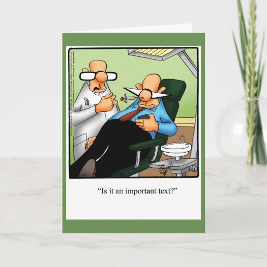 Grappig blijven in aanraking met Wenskaart Kaart (Voorkant)