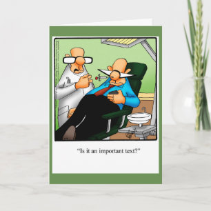 Grappig blijven in aanraking met Wenskaart Kaart