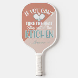 Grappig blijven uit de keuken pickleball paddle
