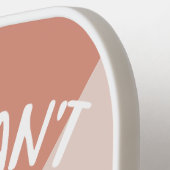 Grappig blijven uit de keuken pickleball paddle (Links Detail)