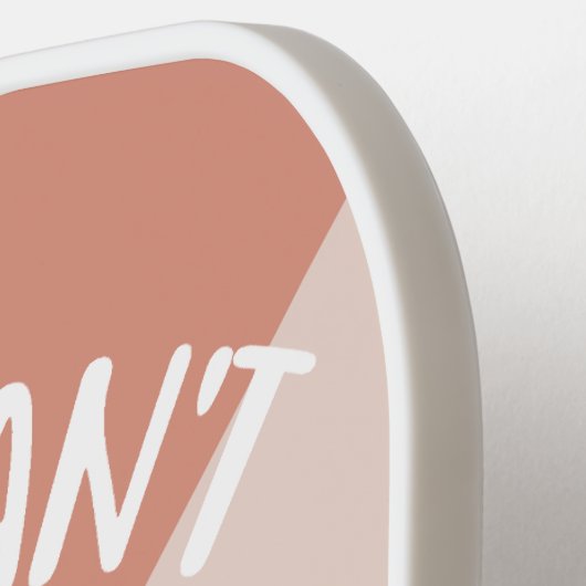 Grappig blijven uit de keuken pickleball paddle (Links Detail)