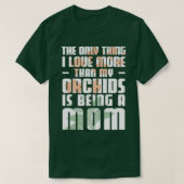 Grappig bloeiend Plant dat groeit voor een orchide T-shirt (Design voorkant)
