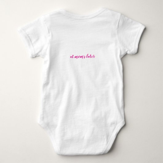Grappig body pak voor kinderen romper (Achterkant)