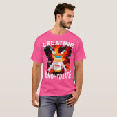 Grappig Bodybuilding Gewichtheffen Creatine Monohy T-shirt (Voorkant volledig)