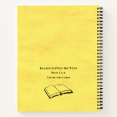 Grappig boek club citaat gepersonaliseerd (Achterkant)