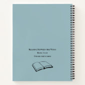 Grappig boek club citaat gepersonaliseerd (Achterkant)