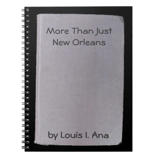 Grappig boek, grappige auteur nr. 6 notitieboek (Voorkant)