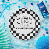 Grappig boek Halloween feest Papieren Bordje (Feest)