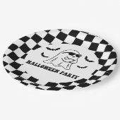 Grappig boek Halloween feest Papieren Bordje (Gekanteld)