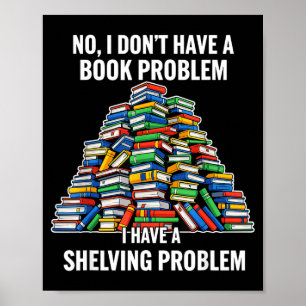 Grappig boek humor nerd lees citaat voor literatuu poster