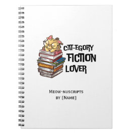 Grappig boek kat liefhebber citaat kat-egoorie fic notitieboek