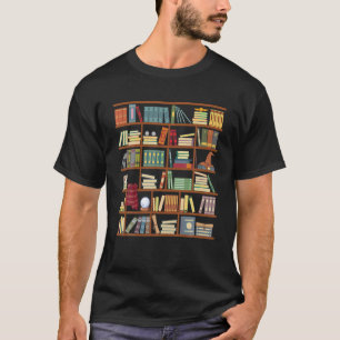 Grappig boek lezen Bibliothecaris Gift Mannen Vrou T-shirt