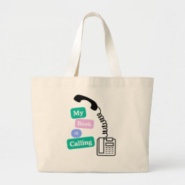Grappig Boek Lezer Lezen Citaat Grote Tote Bag