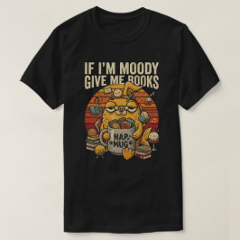 : Grappig Boek Liefhebber Retro Vis Lezen T-Shirt