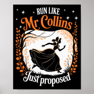 Grappig Boek Meme Ren Als Mr Collins Net Heeft Voo Poster