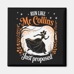 Grappig Boek Meme Ren Als Mr Collins Zojuist Verlo Magneet