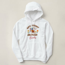 Grappig boek minnaar citaat lezen verslaafde intro hoodie