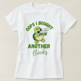 Grappig boek minnaar citaat lezen verslaafde intro t-shirt