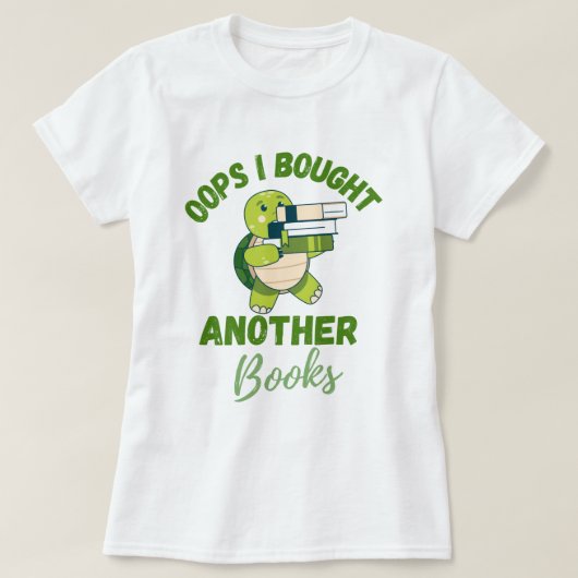 Grappig boek minnaar citaat lezen verslaafde intro t-shirt (Design voorkant)