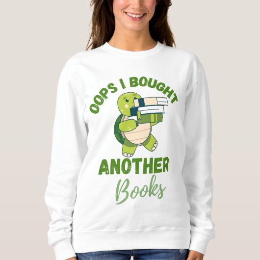 Grappig boek minnaar citaat lezen verslaafde intro trui (Voorkant)