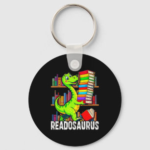 Grappig boek readosaurus dinosaur boeken bibliothe sleutelhanger