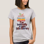 grappig Boek T-shirt, in mijn kindle-tijdperk T-Sh T-shirt (Voorkant)