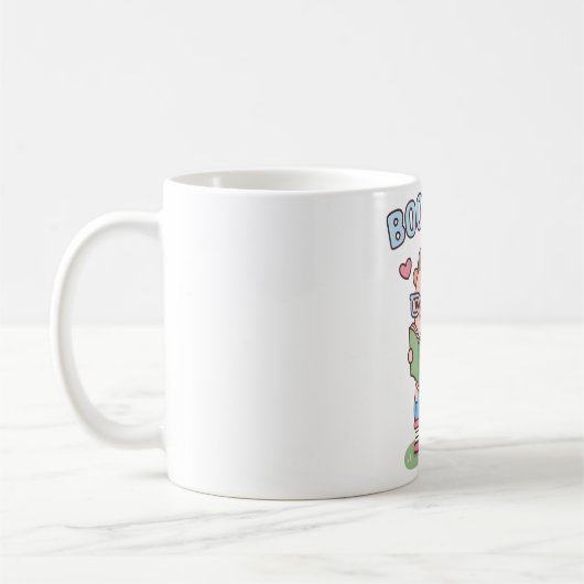 Grappig Boek Varken Grappenmakerij, Schattig Egelt Koffiemok (Links)