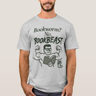 Grappig Boekenliefhebber T-shirt – Boekenwurm? Nee