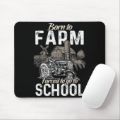 Grappig boer overhemd mannen tractor jongens tract muismat (Met muis)