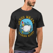 Grappig boerderij dier gezegde t-shirt Raad eens w (Voorkant)
