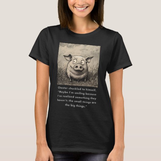 Grappig Boerderij Grafisch Ontwerp #8 T-shirt (Voorkant)