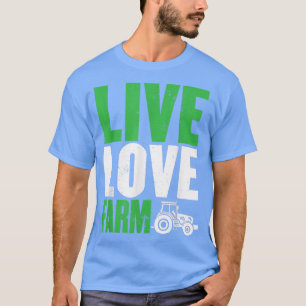 Grappig Boerderij Live Love Graphic for Women and  T-shirt