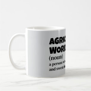 Grappig Boerderij Worker Definition – Agriculture Koffiemok