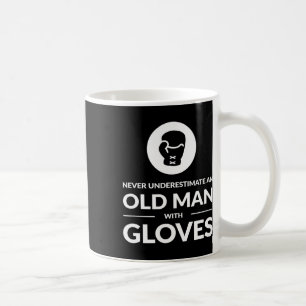 Grappig Boksen Boxer Oud Man T Shirt Gift Koffiemok