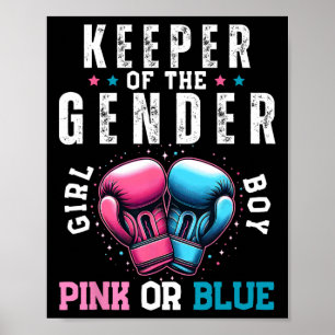 Grappig Boksen Geslacht onthullen Keeper van Gende Poster