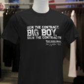 Grappig Boksen Onderteken het contract big boy Gru T-shirt