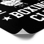 Grappig boksen T-shirt voor boksers Poster (Hoek)