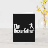 Grappig Boksen Vader Vader Shirt De Bokser Vader Kaart (Gele Bloem)