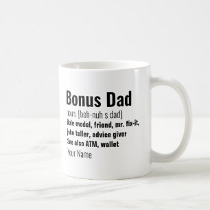 Grappig bonus papa definitie vaderdag koffiemok