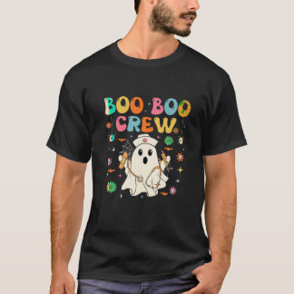 Grappig Boo Boo Crew Spooky Nurse Scrub Top Hallow