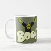 Grappig BOO Frankenstein Monster Halloween Koffiemok (Links)