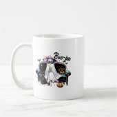 Grappig Boo Jee Ghost Halloween Boo Jee Ghost Spoo Koffiemok (Links)