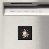 Grappig Boo Jee Ghost Halloween Boo Jee Ghost Spoo Magneet (Insitu (Vaatwasser))
