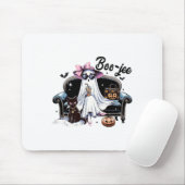 Grappig Boo Jee Ghost Halloween Boo Jee Ghost Spoo Muismat (Met muis)