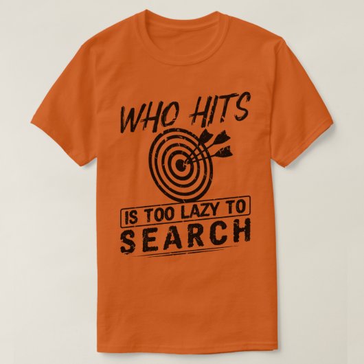 Grappig boogschieten Doel voor Archer T-shirt (Design voorkant)